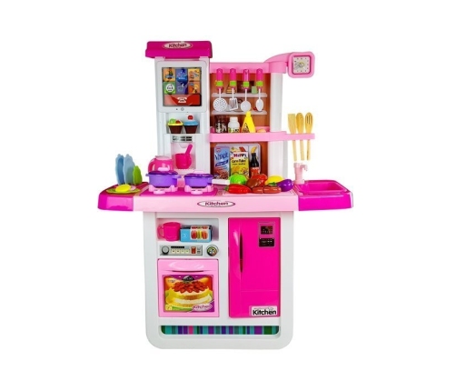 Pink Kitchen with Water Pots Groceries Sound