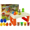 Daisy Play Dough Table Dinosaurs Eggs Mould Volcano with Glowing Lava 4 Colours