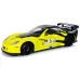 R / C Racing Sport Car 1:18 Corvette C6.R Yellow 2.4 G Lights