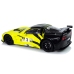 R / C Racing Sport Car 1:18 Corvette C6.R Yellow 2.4 G Lights