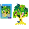 Wooden Tree Birds Parrots DIY Wooden Puzzle Blocks