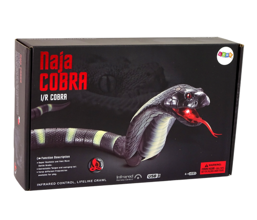 Remote-controlled Cobra Snake