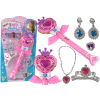 Magical Fairy Tale Princesses Set Interactive wand light sound Star projector function