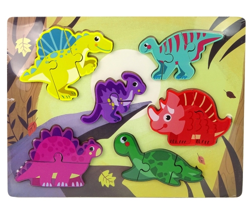 Wooden Colorful Jigsaw Puzzle For Children Mix Patterns