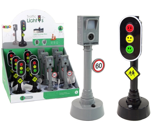 Traffic Lights, Photo Radar for Batteries 15.5 cm