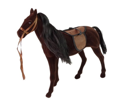 Brown Horse Figurine Combing Accessories