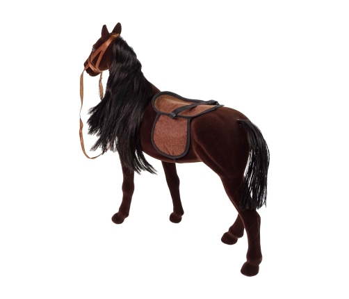 Brown Horse Figurine Combing Accessories