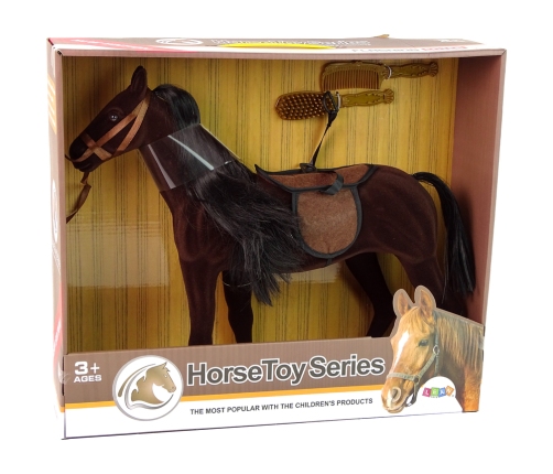 Brown Horse Figurine Combing Accessories