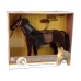 Brown Horse Figurine Combing Accessories