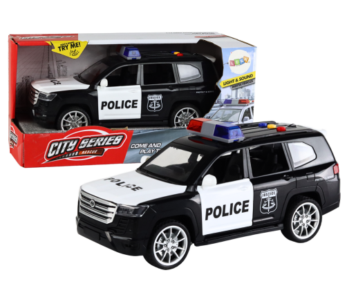 Police Car Car Police Sound Lights Door Opening 1:14