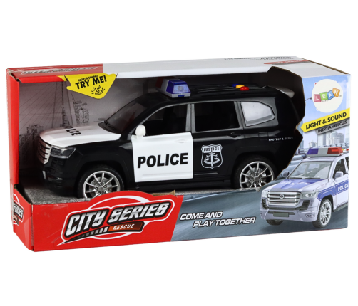 Police Car Car Police Sound Lights Door Opening 1:14