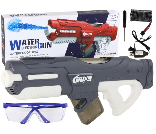 Large Gray Water Gun 750ml Glasses