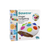 Hedgehog Sensory Toy Educational Board with Tabs