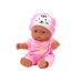 Little Baby Doll, Pink Clothes, Bunny Hat