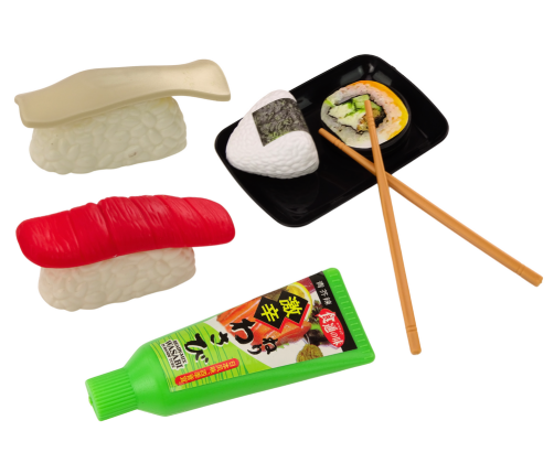 Sushi Toy Set, Shrimp Accessories for Children, 24 pieces.