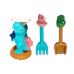 Sand Toy Set, Grinder, Bucket, Dinosaur Molds