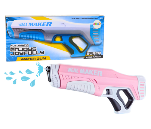 Automatic Water Gun Pink 350 Ml