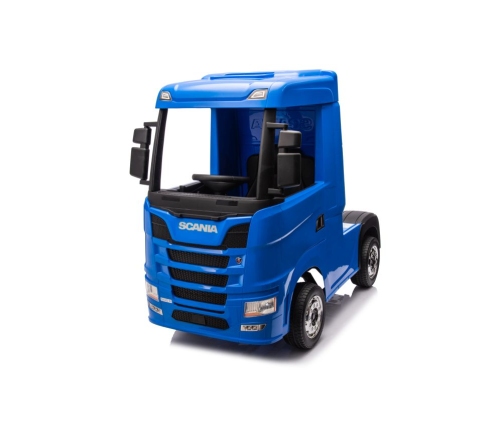 Bērnu elektriskā smagā mašīna Scania 500R HL698 Blue