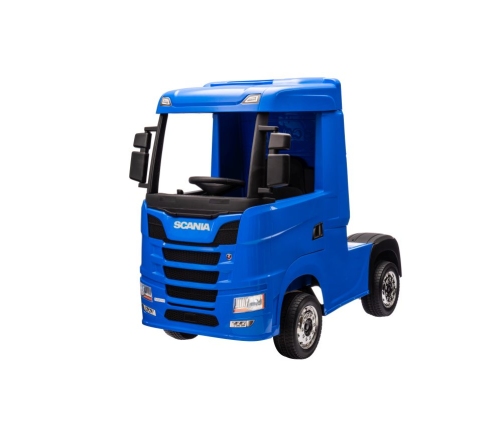 Bērnu elektriskā smagā mašīna Scania 500R HL698 Blue