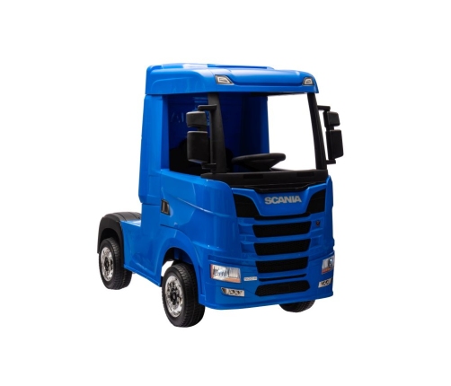 Bērnu elektriskā smagā mašīna Scania 500R HL698 Blue