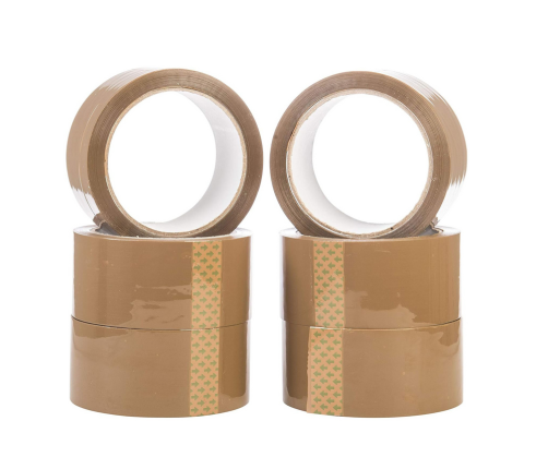 Brown Synthetic Rubber Packing Tape 48MM*50M 50Yd Strong