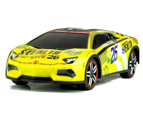 Remote controlled Sports Car R/C Remote Yellow