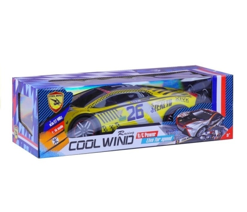 Remote controlled Sports Car R/C Remote Yellow