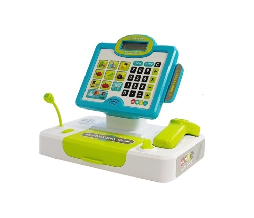 Children's Cash Register. Touchpad Blue