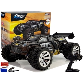 Off-Road Remote Controlled Brown & Yellow 2.4G 1:18 35 km/h Speed Control