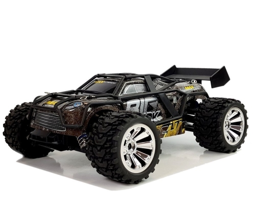 Off-Road Remote Controlled Brown & Yellow 2.4G 1:18 35 km/h Speed Control