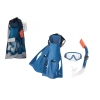 Diving Kit Blue Mask, Fins, Bestway 25020 Tube