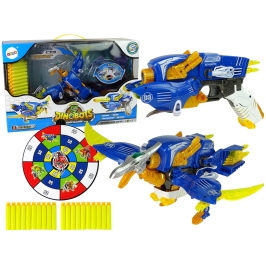 Dinobots 2 in 1 Dinosaur Shotgun Blue Pterosaur Shield