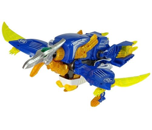 Dinobots 2 in 1 Dinosaur Shotgun Blue Pterosaur Shield