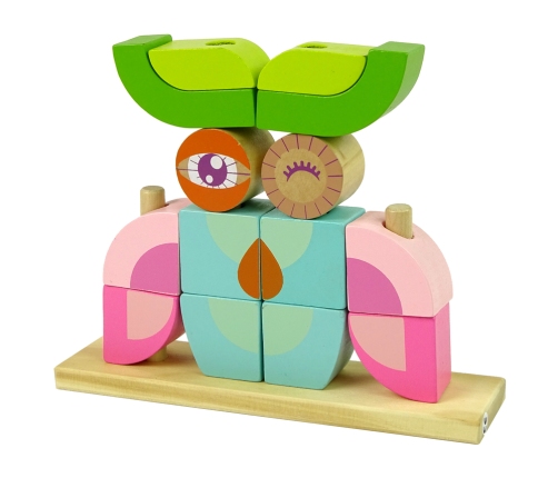 Creative Wooden Spatial Puzzle Owl 3D