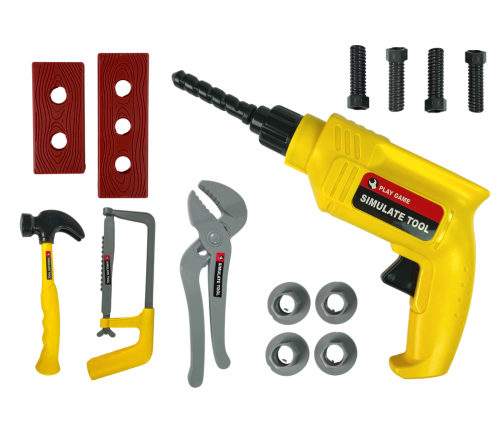 DIY Drill Hammer Screwdriver Set