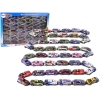 Set of Metal Sports Cars Resoraks Various Colours 48 Pieces