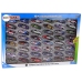 Set of Metal Sports Cars Resoraks Various Colours 48 Pieces