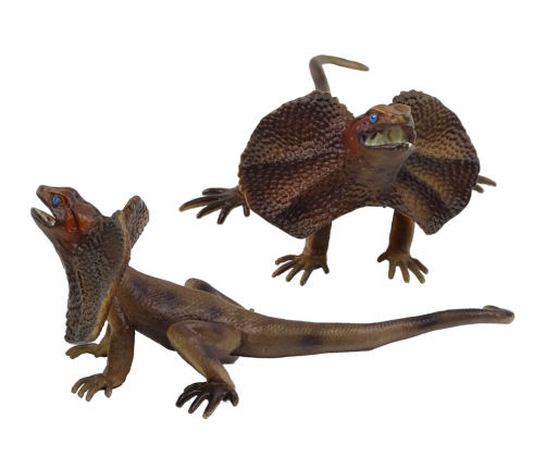 Collector's Figurine of a Collared Agama Animals of the World