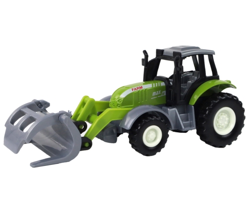 Tractor Excavator Green Crocodile Agricultural Vehicle