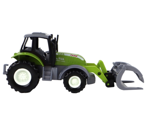 Tractor Excavator Green Crocodile Agricultural Vehicle