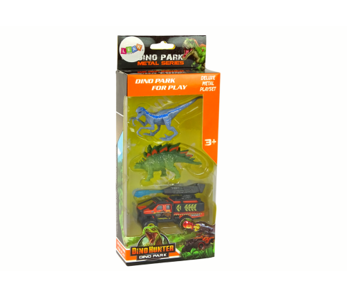 Dinosaurs Figures Car With Rocket Set