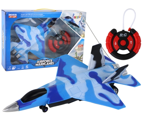 Remotely Controlled Fighter with Sound and Light Effects