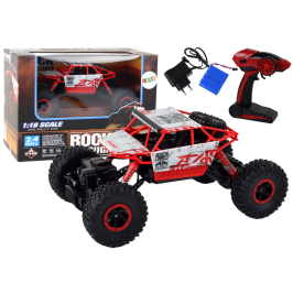 Off-road Remote Controlled RC Car 1:18 2.4G Red