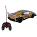 Yellow Remote Controlled RC Sports Car 1:16 Scale Lights