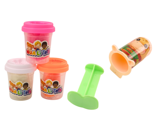 Set of Creative Playdough People, Hairdressing Salon Accessories