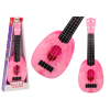 Ukulele For Children Mini Guitar 4 Strings Peach Theme Guitar Pink 15″