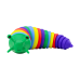 Flexible Snail Caterpillar Worm Sensory Antistress Colorful