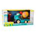 Cartoon Concrete Mixer Truck DIY Turning Turquoise