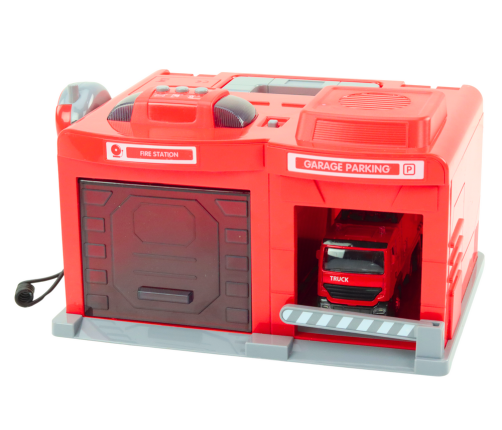 Garage Base Fire Station Truck 1:32 Walkie Talkie Lights Sounds