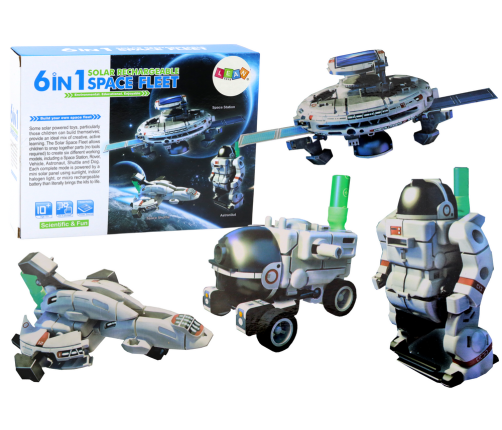 Solar Educational Set 6in1 Spaceships Astronaut